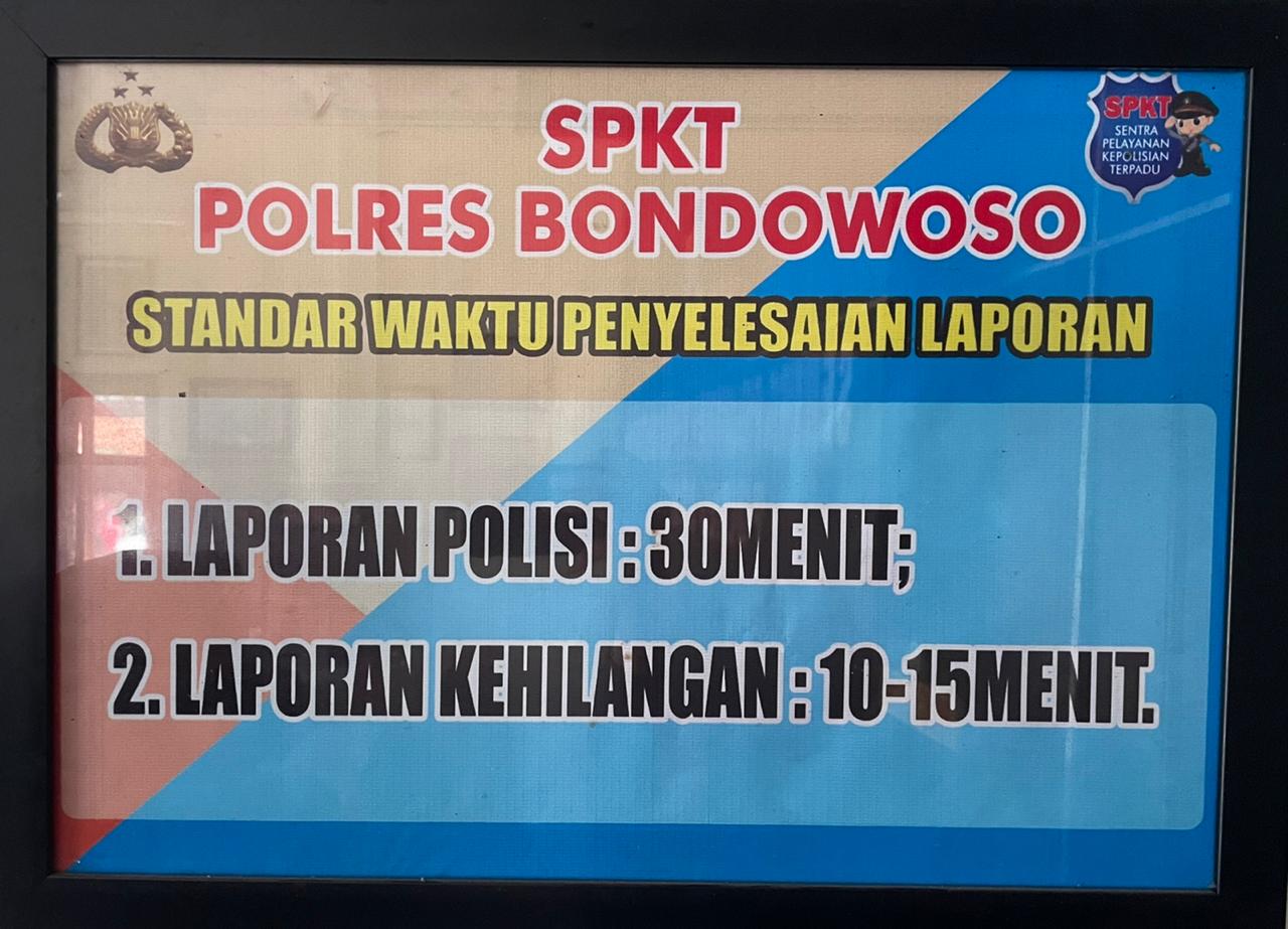 JANGKA WAKTU PENYELESAIAN LAPORAN SPKT