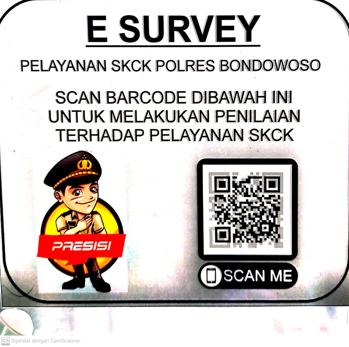 ELEKTRONIK SURVEY PELAYANAN SKCK